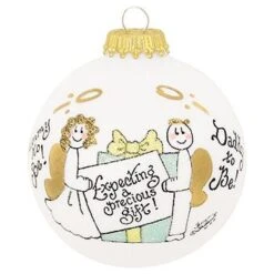 Expecting A Gift Heart Gifts Ornament