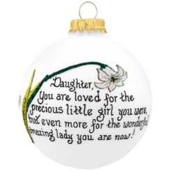 Daughters Are Loved Ornament