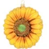 Sunflower Formed Glass Ornament