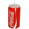 Coke Classic Can Glass Ornament