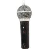 5 Inch Microphone Glass Ornament