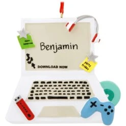 Personalized Teenage Computer Ornament