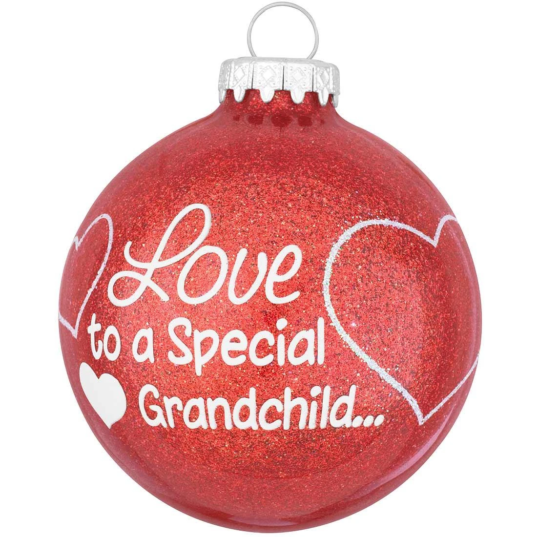 Personalized Love To A Special Grandchild Ornament 2 Personalized Love To A Special Grandchild Ornament - Image 2