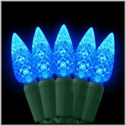 Blue C6 LED 50 Light Set