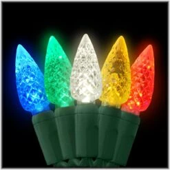 Multi-Color C6 LED 50 Light Set