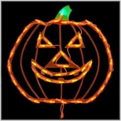 14 Inch LED Jack O' Lantern Ornamental