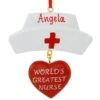 Personalized World's Greatest Nurse Ornament