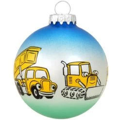 Personalized Construction Equipment Glass Ornament -Christmas Decoration Store 1166741 web 3