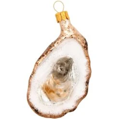 Oyster Glass Ornament