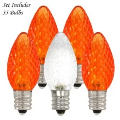 35 Piece C7 Replacement Bulb Kit For Donkey Wire Silhouette Shape