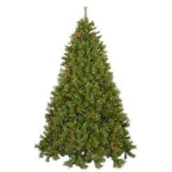 Christmas Decoration Store 34 7.5 Foot Dresden Deluxe Pre-Lit Clear Artificial Tree