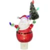 Santa With Tree And LED Light String Night Light