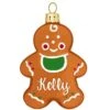Personalized Gingerbread Baby Ornament