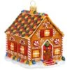 2015 Annual Form Gingerbread House Glass Ornament