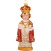 Infant Jesus Of Prague Glass Ornament