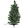 24 Inch Miniature Frosted Tree With 50 Clear Lights