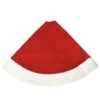 48 Inch Red Knitted Tree Skirt