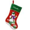 20.5 Inch Personalized Snowman With SNOW Stocking