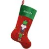 20.5 Inch Personalized Toy Soldier Red Velvet Stocking