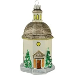 Silent Night Chapel Replica Glass Ornament