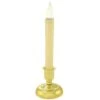 Cape Cod 9 Inch Battery Operated Candle With Brass Holder