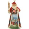 Jim Shore British Santa Ornament