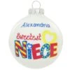 Personalized Sweetest Niece Ornament