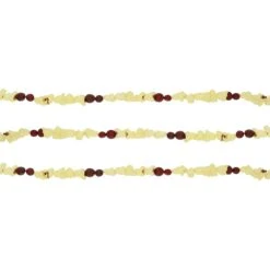 9 Ft. Faux Berry And Popcorn Garland