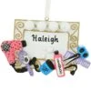 Personalized Hairstylist Mirror Resin Ornament