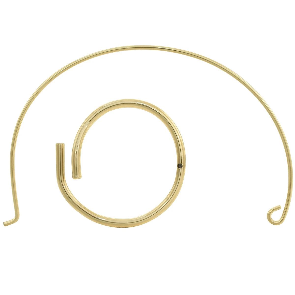 8 Inch Brass Collapsible Ornament Stand 2 8 Inch Brass Collapsible Ornament Stand - Image 2