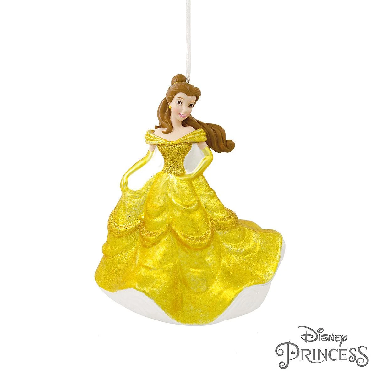 Belle Princess Glass Ornament 1 Belle Princess Glass Ornament