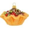Taco Salad Glass Ornament