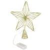 Star Wire Lighted Tree Topper