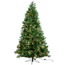 Christmas Decoration Store 44 9 Foot Prescott Pre-Lit Multi Artificial Tree