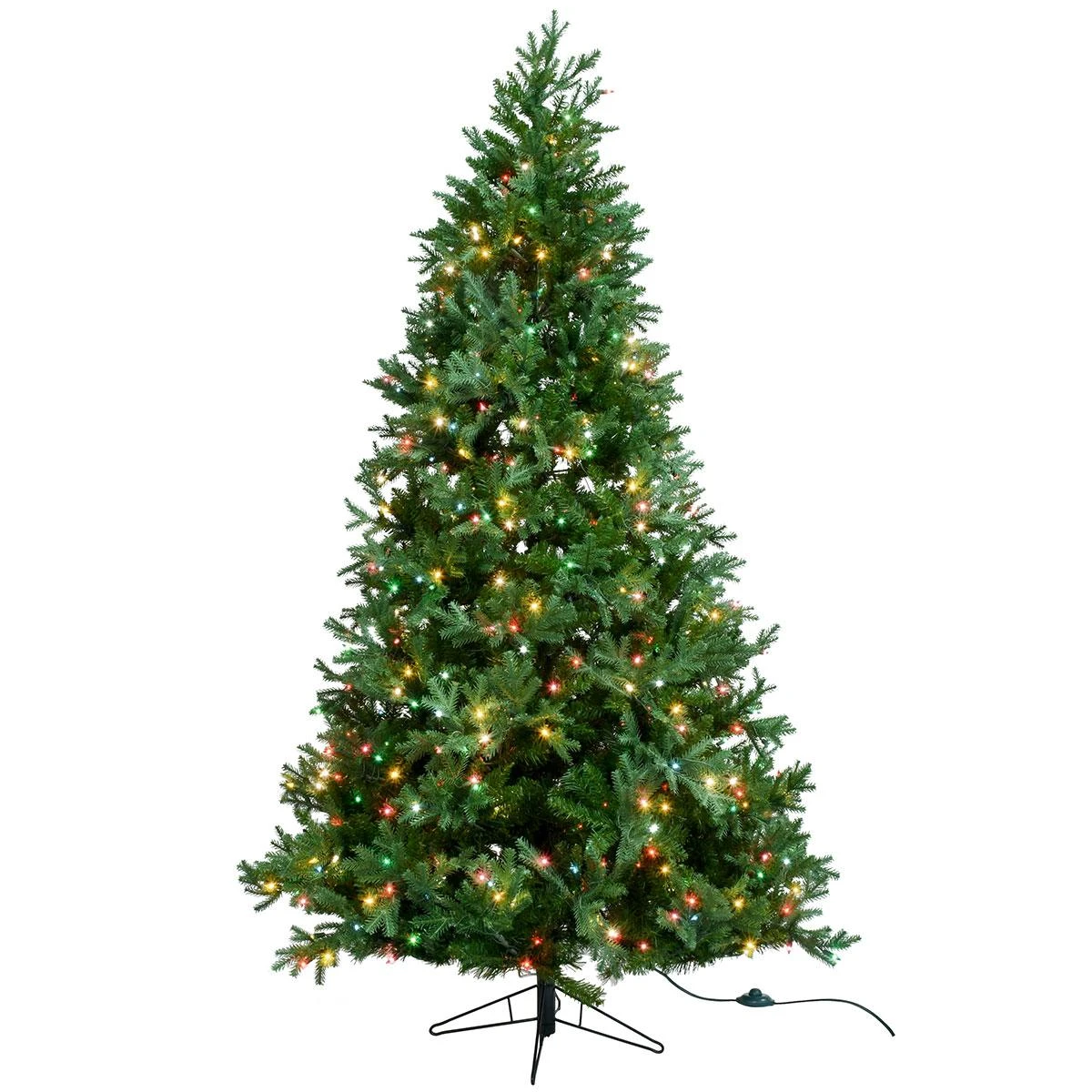 9 Foot Prescott Pre-Lit Multi Artificial Tree 1 9 Foot Prescott Pre-Lit Multi Artificial Tree