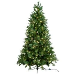 Christmas Decoration Store 26 9 Foot Prescott Pre-Lit Clear Artificial Tree