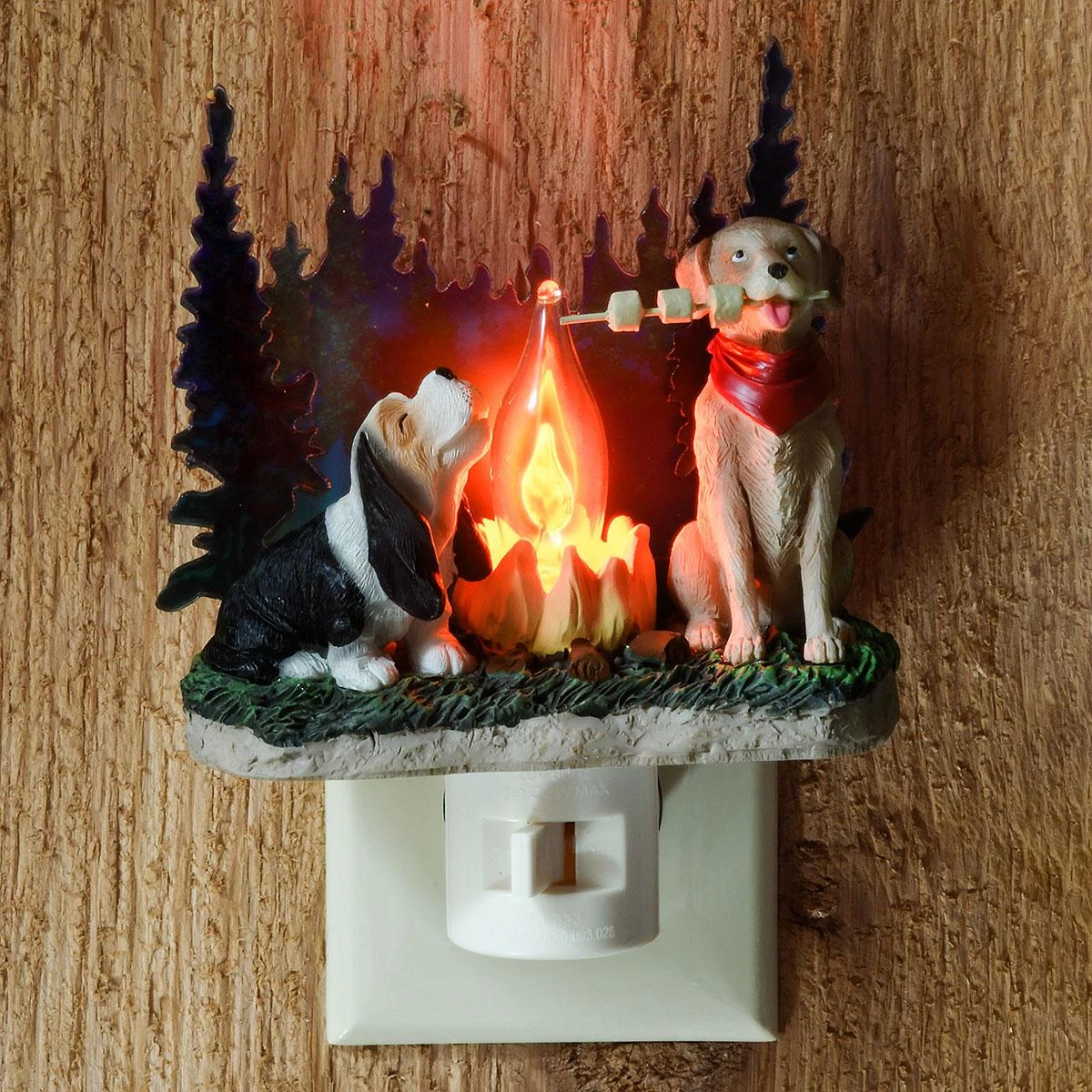 Camping Dogs Night Light 2 Camping Dogs Night Light - Image 2