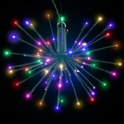 Multi-Color Starburst 80 LED 16 Inch