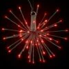 Red Starburst 80 LED 16 Inch