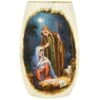 Nativity Pre Lit Small Vase