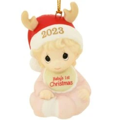 2023 Baby Girl 1st Christmas Ornament