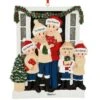 Personalized Farmhouse Family Of 5 Ornament