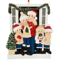 Personalized Farmhouse Family Of 5 Ornament -Christmas Decoration Store 1260240 web 3
