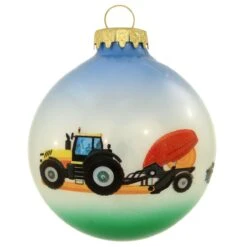 Personalized Farm Equipment Tricolor Glass Ornament -Christmas Decoration Store 1260314 web 4