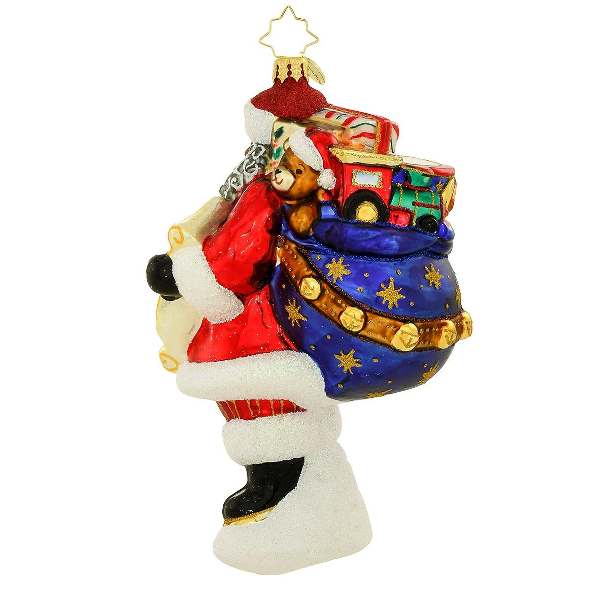 Stocked Up For Christmas Christopher Radko Glass Ornament 2 Stocked Up For Christmas Christopher Radko Glass Ornament - Image 2