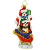 Silliest Sleigh Ride Christopher Radko Glass Ornament