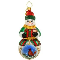 Guardian Of The Forest Christopher Radko Glass Ornament