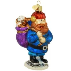 Yukon Cornelius Prospector Glass Ornament