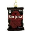 Beef Jerky 3.5 Inch Glass Ornament