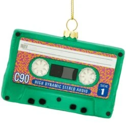 Personalized Cassette Tape Glass Ornament 5 Personalized Cassette Tape Glass Ornament -Christmas Decoration Store 1261282 web 3